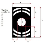 Ruszt do pieca ekogroszek Eckodesig  drewno pellet