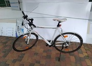 Rower ALUMINIOWY Niemiecki Męski 28" Lekki Biały + DODATKI + Upominek