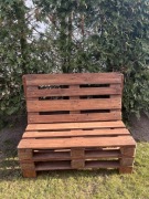 meble kanapy sofy siedziska z palet + stolik