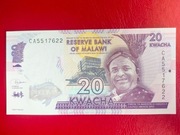 Malawi 20 Kwacha 2020r. P-63f UNC 