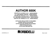 Centrum obróbcze CNC Morbidelli Author 600K - katalog części