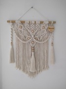 Makrama ścienna rękodzieło 