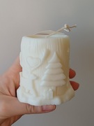 ŚWIECA SOJOWA dekoracyjna wolnostojaca świąteczna  