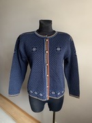 Gjestal Exclusive sweter S M 38 36 norweski damski wełniany wełna 100 %