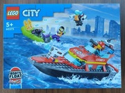 LEGO 60373 - Łódź strażacka - CITY - NOWE