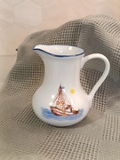 dzbanek / wazonik z motywem żaglówki