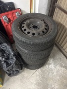 Kola metalowe z oponami zimowymi do Kia Carens 2013  na 16