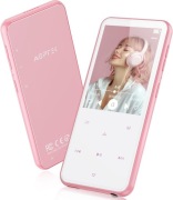Odtwarzacz MP3 Bluetooth 5.3 64GB + FM, ekran 2.4, Line-IN róż 910
