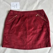 Bordowa spódnica George r. 42