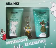 ZESTAW Muminki żel szampon brelok 2x150ml, jabłkowy