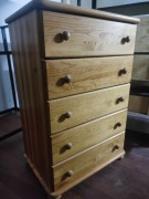 Komoda Sosnowa SKALIK "M 5S"