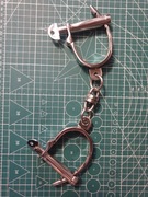 Metalowe kajdanki na ręce sex BDSM stal nierdzewna