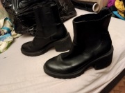 Czarne buty Stradivarius r 40