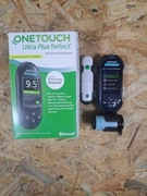 Glukometr OneTouch Ultra Plus Reflect – powystawowy - zestaw pasków - etui
