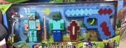 Zestaw figurki minecraft  dla chłopca 