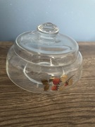 Szklana cukiernica PRL