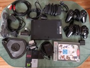 PS2 - Sony PlayStation 2 + sporo akcesoriów, ale uszkodzony napęd