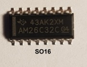 AM26C32C   CMOS Quad Differential Line Receiver 
