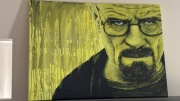 Unikatowy obraz Breaking Bad, ręcznie wykonany przez studenta ASP