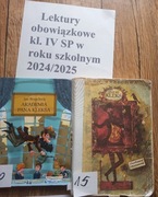 Wykaz lektur dla uczniów klas IV SP w roku szkolnym 2024 i 2025