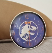 zegar ścienny Jurassic World dinozaury park jurajski