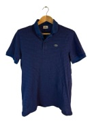 Koszulka polo Lacoste granatowa paski logo L M