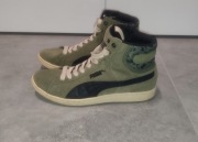 Buty Puma r. 37,5 * 23,5 cm moro skóra