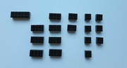 LEGO mix czarnych klocków cegła  + 5 klocków LEGO niespodzianka GRATIS