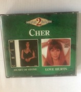 CHER Heart of Stone & Love Hurts , 2xCD GEFFEN 1991R.- EX/NM
