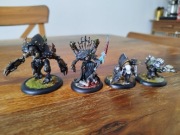 Warmachine Cryx Warcaster Goreshade + Battlegroup