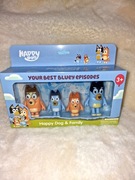 Nowe Figurki Bluey 4 sztuki