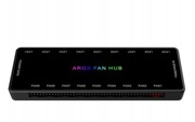 Hub ARGB fun LF-99 PWM kontroler wentylatora 5V i SATA Power 18 Port czarny