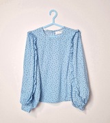 Bluzka Selected Femme z bufiastymi rękawami S, scandi