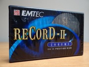 EMTEC Record – II 54 | KASETA CHROMOWA | NOWA