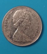 LICYTACJA BEZ CENY MINIMALNEJ MONETA 5 cents 1968 Canada