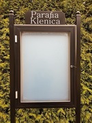 Gablota informacyjna 70x100, gablota stylizowana