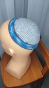 L.KS-300 Nowa jarmułka kipa Izrael żyd handmade