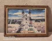 Obraz Klasztor Wigierski. Klasztor Kamedułów w Wigrach. Jezioro Wigry.