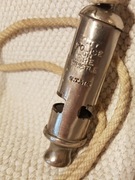 City Police Fire gwizdek zabytkowy początek XX unikat policjanta