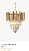 Żyrandol Madison westwing nowy