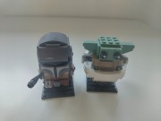 Lego Brickheadz The Mandalorian & the Child (Grogu Baby Yoda) 