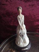 Figurka damy G. Puccini vintage Włochy V. Tessaro