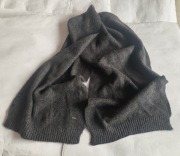 Duży ciepły szal popiel Quiosque