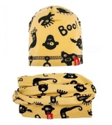 Komplet Bexa r 80-92 1-2 lata Czapka Komin Bawełna