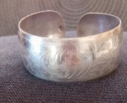 Bransoletka srebrna bangla Stroiński 