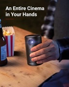 Przenośny mini projektor Nebula Capsule D411 + ekran 120" 