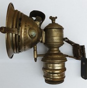 Stara lampa karbidowa karbitowa karbidówka rowerowa rower motocykl LOHMANNS