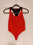 Damskie czerwone body