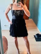 Sukienka mini falbanki