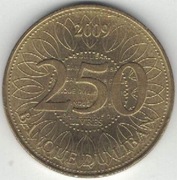Liban 250 funtów liwrów livres 2009 - 23,5 mm - nr 2